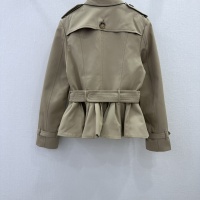 $155.00 USD Burberry Trench Coat Long Sleeved For Women #1163219