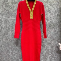 $125.00 USD Balmain Dresses Long Sleeved For Women #1163449