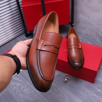$82.00 USD Salvatore Ferragamo Leather Shoes For Men #1163667