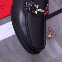 $92.00 USD Salvatore Ferragamo Leather Shoes For Men #1163904