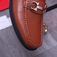$92.00 USD Salvatore Ferragamo Leather Shoes For Men #1163920