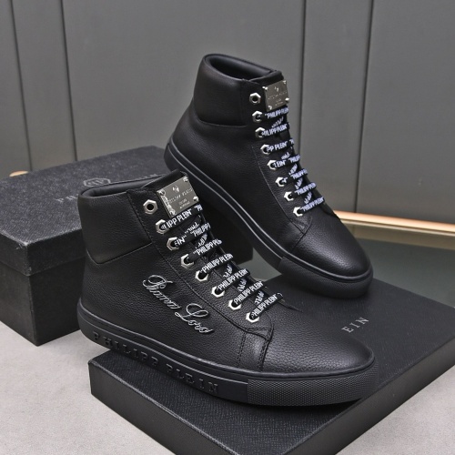 Replica Philipp Plein PP High Tops Shoes For Men #1164252, $85.00 USD, [ITEM#1164252], Replica Philipp Plein PP High Tops Shoes outlet from China