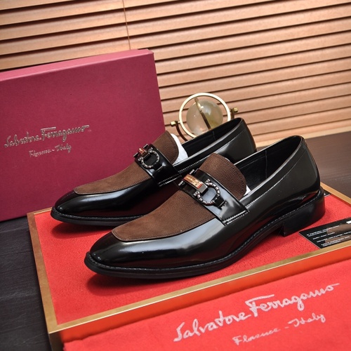 Replica Salvatore Ferragamo Leather Shoes For Men #1164281, $88.00 USD, [ITEM#1164281], Replica Salvatore Ferragamo Leather Shoes outlet from China