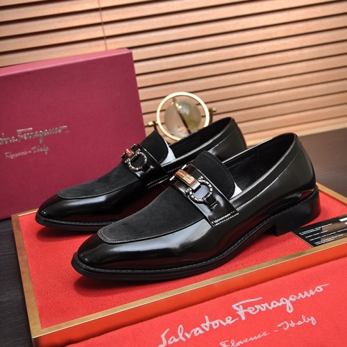 Replica Salvatore Ferragamo Leather Shoes For Men #1164282, $88.00 USD, [ITEM#1164282], Replica Salvatore Ferragamo Leather Shoes outlet from China
