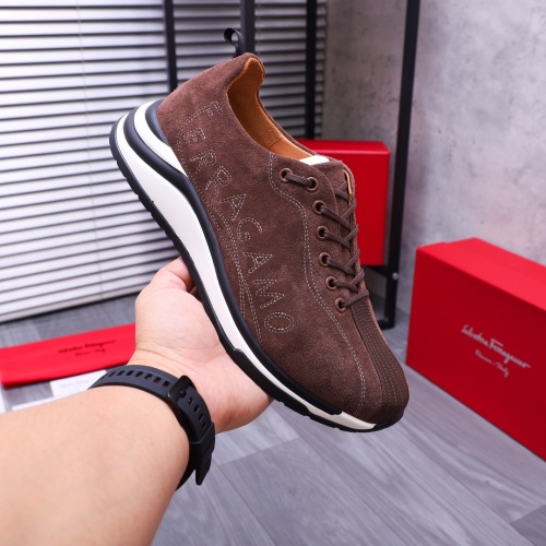 Replica Salvatore Ferragamo Casual Shoes For Men #1164309 $115.00 USD for Wholesale