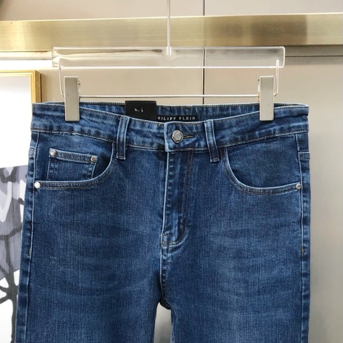 Replica Philipp Plein PP Jeans For Men #1164381 $68.00 USD for Wholesale