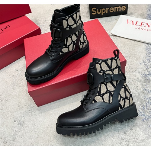 Replica Valentino Boots For Women #1164638 $112.00 USD for Wholesale