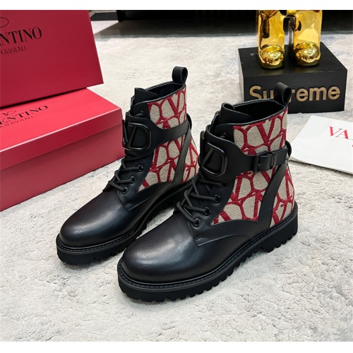 Replica Valentino Boots For Women #1164640, $112.00 USD, [ITEM#1164640], Replica Valentino Boots outlet from China