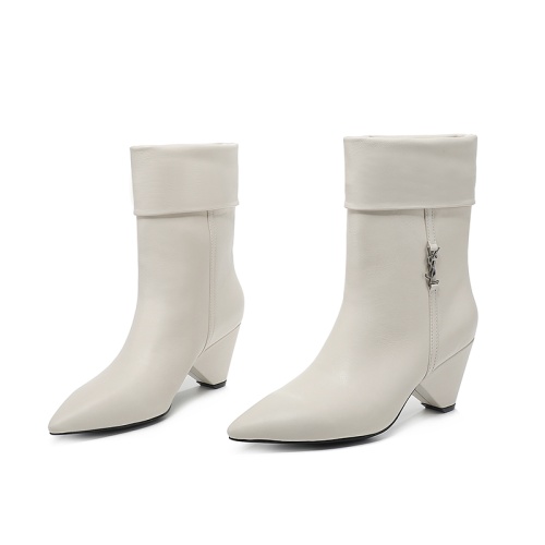 Replica Yves Saint Laurent YSL Boots For Women #1164699, $130.00 USD, [ITEM#1164699], Replica Yves Saint Laurent YSL Boots outlet from China