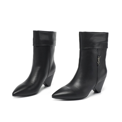 Replica Yves Saint Laurent YSL Boots For Women #1164701, $130.00 USD, [ITEM#1164701], Replica Yves Saint Laurent YSL Boots outlet from China