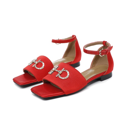 Replica Salvatore Ferragamo Sandals For Women #1164774, $96.00 USD, [ITEM#1164774], Replica Salvatore Ferragamo Sandals outlet from China