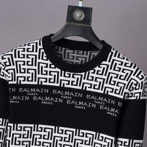 Replica Balmain Sweaters Long Sleeved For Unisex #1164961 $48.00 USD for Wholesale