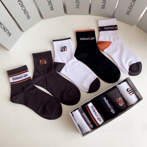 Replica Balenciaga Socks #1165020 $27.00 USD for Wholesale