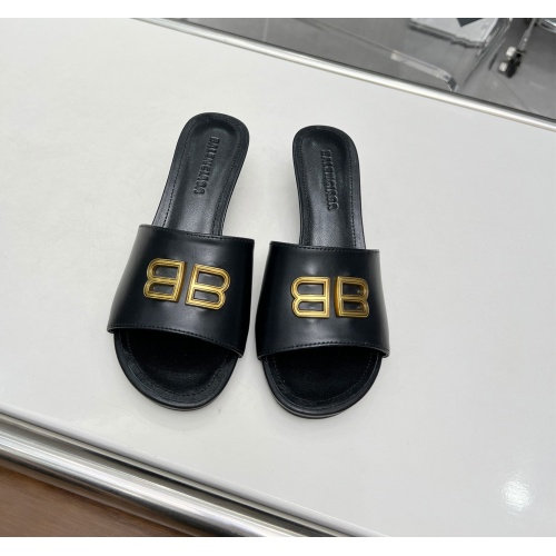 Replica Balenciaga Slippers For Women #1165124 $92.00 USD for Wholesale