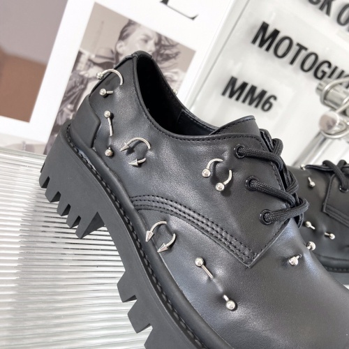 Replica Balenciaga Leather Shoes For Women #1165265 $125.00 USD for Wholesale