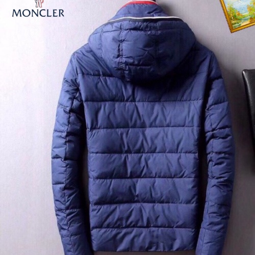 Replica Moncler Down Feather Coat Long Sleeved For Men #1165778 $82.00 USD for Wholesale