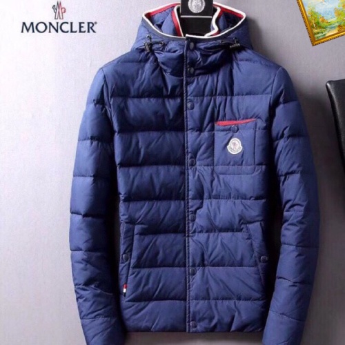 Replica Moncler Down Feather Coat Long Sleeved For Men #1165792, $82.00 USD, [ITEM#1165792], Replica Moncler Down Feather Coat outlet from China