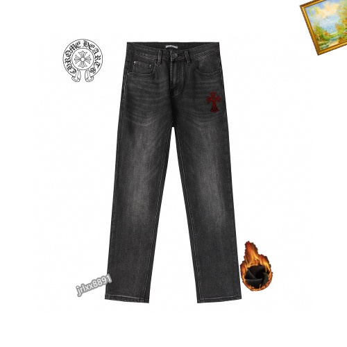 Replica Chrome Hearts Jeans For Men #1165830, $48.00 USD, [ITEM#1165830], Replica Chrome Hearts Jeans outlet from China