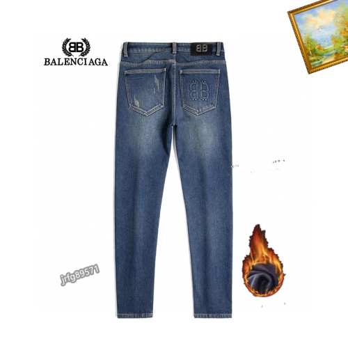 Replica Balenciaga Jeans For Men #1165846 $48.00 USD for Wholesale