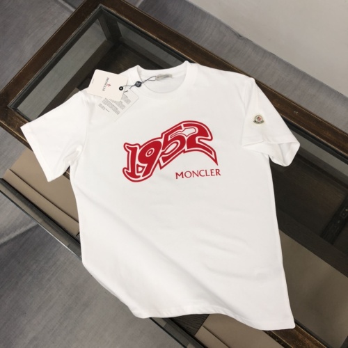 Replica Moncler T-Shirts Short Sleeved For Unisex #1166097, $42.00 USD, [ITEM#1166097], Replica Moncler T-Shirts outlet from China
