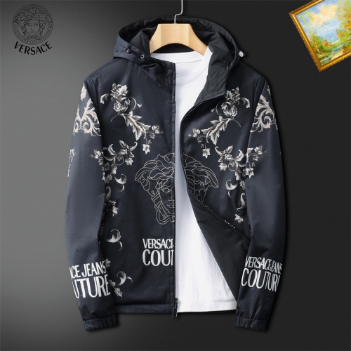 Replica Versace Jackets Long Sleeved For Men #1166440, $72.00 USD, [ITEM#1166440], Replica Versace Jackets outlet from China