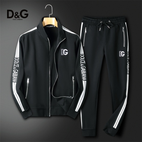 Replica Dolce &amp; Gabbana D&amp;G Tracksuits Long Sleeved For Men #1166469, $85.00 USD, [ITEM#1166469], Replica Dolce &amp; Gabbana D&amp;G Tracksuits outlet from China