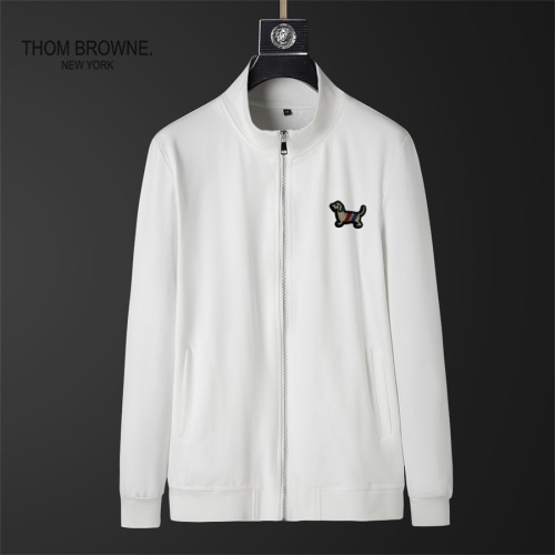 Replica Thom Browne TB Tracksuits Long Sleeved For Men #1166636 $80.00 USD for Wholesale