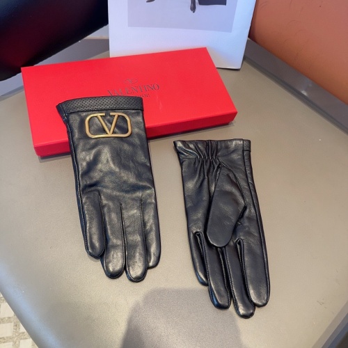 Replica Valentino Gloves For Women #1166695 $52.00 USD for Wholesale