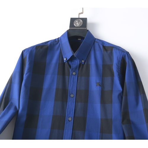 Replica Burberry Shirts Long Sleeved For Men #1166696 $40.00 USD for Wholesale