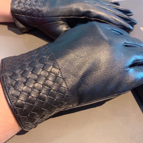 Replica Bottega Veneta BV Gloves For Men #1166739 $60.00 USD for Wholesale