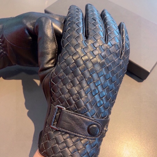 Replica Bottega Veneta BV Gloves For Men #1166741 $76.00 USD for Wholesale