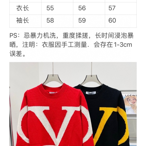 Replica Valentino Sweaters Long Sleeved For Women #1166828 $85.00 USD for Wholesale