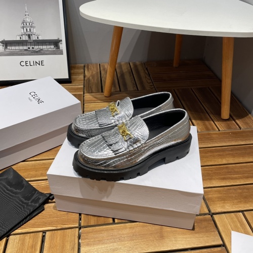 Replica Celine Leather Shoes For Women #1166920, $108.00 USD, [ITEM#1166920], Replica Celine Leather Shoes outlet from China