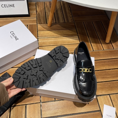 Replica Celine Leather Shoes For Women #1166921 $108.00 USD for Wholesale