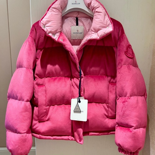 Replica Moncler Down Feather Coat Long Sleeved For Women #1167229 $170.00 USD for Wholesale