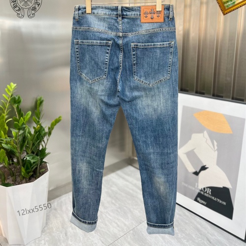 Replica Chrome Hearts Jeans For Men #1167340 $48.00 USD for Wholesale