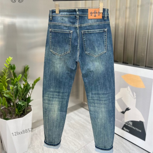 Replica Chrome Hearts Jeans For Men #1167344 $48.00 USD for Wholesale