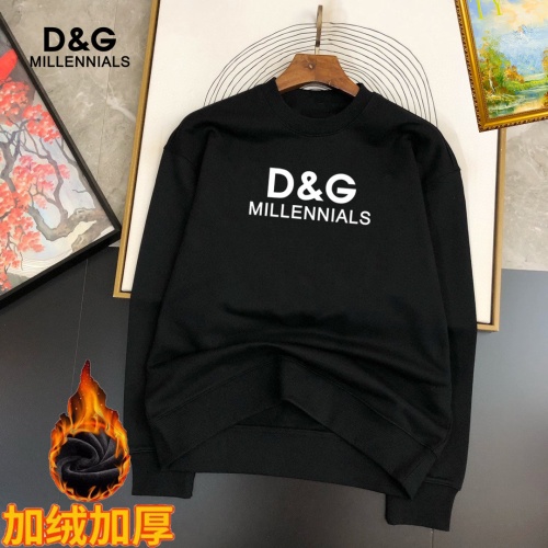 Replica Dolce &amp; Gabbana D&amp;G Hoodies Long Sleeved For Men #1167524, $45.00 USD, [ITEM#1167524], Replica Dolce &amp; Gabbana D&amp;G Hoodies outlet from China