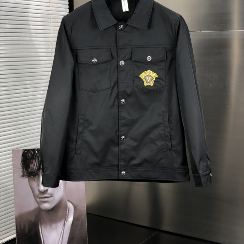 Replica Versace Jackets Long Sleeved For Men #1167530, $96.00 USD, [ITEM#1167530], Replica Versace Jackets outlet from China