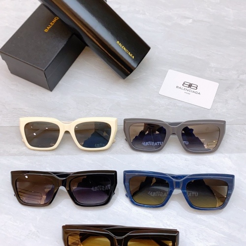 Replica Balenciaga AAA Quality Sunglasses #1168516 $60.00 USD for Wholesale