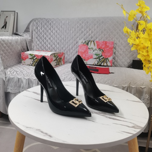Replica Dolce &amp; Gabbana D&amp;G High-Heeled Shoes For Women #1168807, $130.00 USD, [ITEM#1168807], Replica Dolce &amp; Gabbana D&amp;G High-Heeled Shoes outlet from China