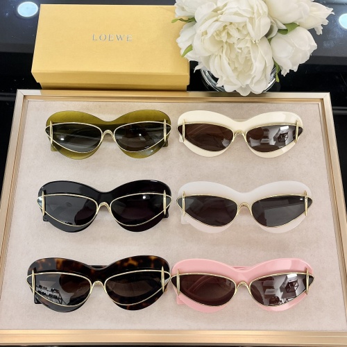 Replica LOEWE AAA Quality Sunglasses #1168996 $72.00 USD for Wholesale