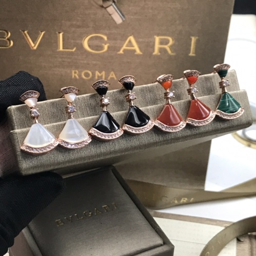 Replica Bvlgari Earrings For Women #1169381 $39.00 USD for Wholesale