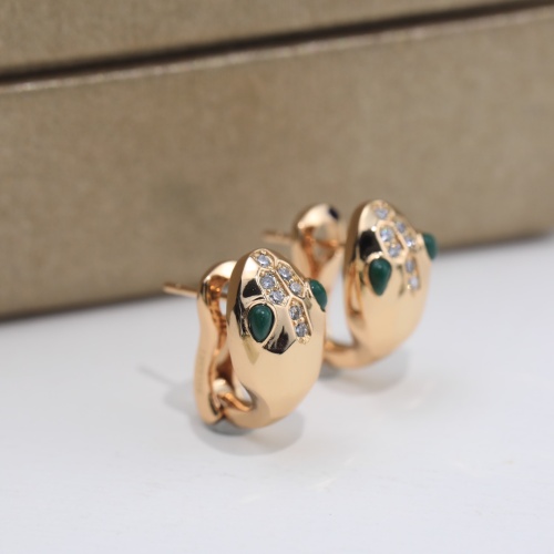 Replica Bvlgari Earrings For Women #1169384 $39.00 USD for Wholesale
