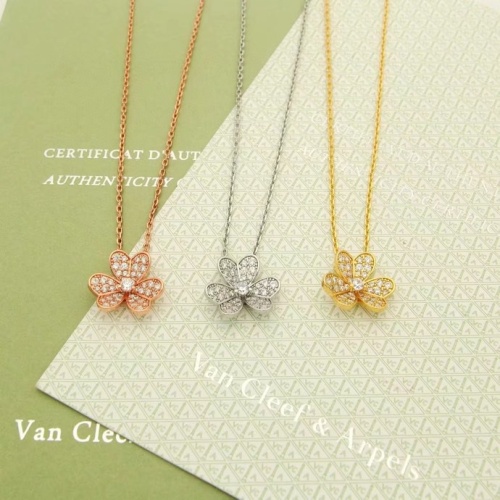 Replica Van Cleef & Arpels Necklaces For Women #1169450 $25.00 USD for Wholesale