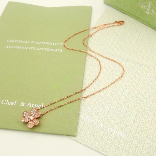 Replica Van Cleef &amp; Arpels Necklaces For Women #1169457, $25.00 USD, [ITEM#1169457], Replica Van Cleef &amp; Arpels Necklaces outlet from China