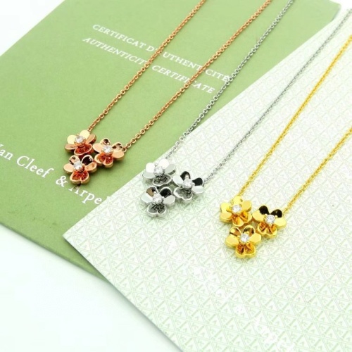 Replica Van Cleef & Arpels Necklaces For Women #1169460 $27.00 USD for Wholesale