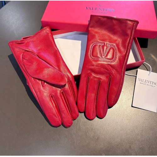 Replica Valentino Gloves For Women #1169554 $45.00 USD for Wholesale
