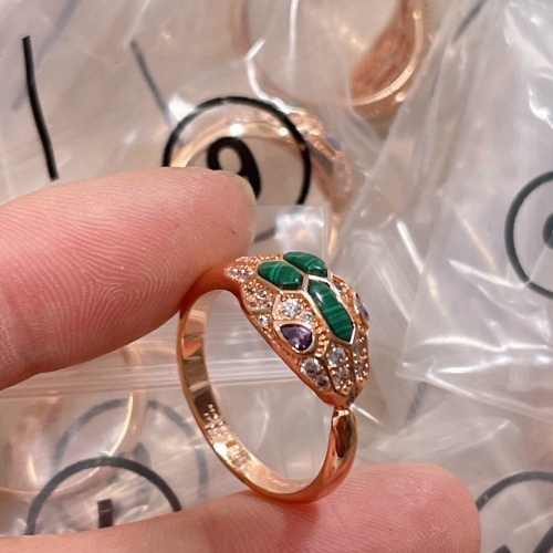 Replica Bvlgari Rings For Women #1169705 $32.00 USD for Wholesale