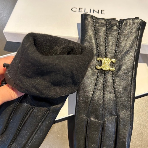 Replica Celine Gloves For Women #1169740 $45.00 USD for Wholesale
